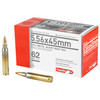Aguila 5.56mm 62 Grain FMJ Boat Tail Ammunition 50-Rounds
