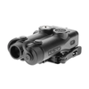 Holosun’s LS221G Multi Laser Aiming Device produces either a highly visible class IIIA green laser or a 2M IR laser for use with night vision equipment. It comes equipped with a quick release picatinny mount, and a remote pressure switch for quick and instinctive operation.