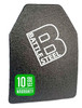 BattleSteel Level 3A+ 10x12 Enhanced Protection Hard Armor & Level 2 Slash/Spike Single Curve Shooters Cut
