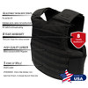 BattleSteel Level 3A Tactical Armor w/Internal Hard Plate Compartments