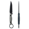 Toor Anaconda Fixed Blade Knife 3.75" Plain Edge