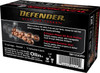 Engineered to maximize terminal ballistics, Winchester Defender shotshell ammunition provides maximum stopping power for the ultimate performance in personal defense. Winchester incorporates unique technologies in specific rounds including, slug and buck, the segmenting slug and a unique 410 round, which includes Defense Discs and plated BBs.