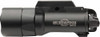 Surefire, X300 Turbo, Weaponlight, White LED, 650 Lumens, 66,000 Candela, Fits Picatinny and Universal, Thumbscrew Attachment, For Pistols, Matte Finish, Black, 2x CR123 Batteries Included