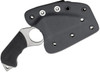 Spyderco FB14P6 Swick 6 Small Hole Fixed Blade Neck Knife 2.73" Plain Edge