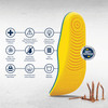 MEGAComfort’s Personal Anti-Fatigue Mat (PAM)® Puncture Resistant Insole is ergonomically designed by a Doctor, using a patented combination of high-density dual layer 100% memory foam with an encapsulated steel plate that meets and exceeds ASTM F2413-11. MEGAComfort insoles have been clinically proven and field tested to reduce pain and fatigue while increasing balance and comfort. The PAM Puncture Resistant insole protects from sharp objects such as shards of glass, metal and nails, making them far more effective in construction and renovation environments. Tested for penetration resistance and corrosion. Ideal for those who are mobile and work outdoors.