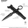 Benchmade SOCP Dagger Combo Pack 3.2" Plain Edge Black Sheath