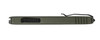 Tekto A5 SPRY Green Dagger OTF Out The Front Automatic Knife 3.5" Plain Edge OD-Green