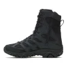 Merrell Men's Moab 3 8" Tactical Zip Waterproof Black Boot