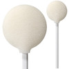 Swab-Its 4.060” Foam Swab with Large Circular Foam Mitt and Polypropylene Handle 50pcs