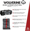 Wolverine 28" 16-Pocket Utility Roll Chestnut