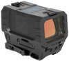 The Ronin Advanced Enclosed Micro Sight MAX (AEMS-MAX) offers the largest objective lens dimensions of any Holosun optic measuring a staggering. This green dot maximizes the field of view for the user. The RoninAEMS MAX is engraved with the Iconic Ronin dragon logo and features stealth black on black markings. This unit is available with a green LED with their 32MOA ring with 2MOA dot MRS (Multi-Reticle System), Solar Failsafe technology and Shake Awake technology. 2 MOA Dot with 32 MOA Circle