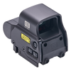 Treat yourself and upgrade your rifle to dominate tactical engagements with the EOTech® EXPS3-DCR Holographic Weapon Sight. This holographic sight features the Danger Close Reticle (DCR) which is a modification of the popular "speed ring" circle/dot reticle but corrects the point of aim, point of impact shift that occurs with close engagements when the primary dot is zeroed at distance. An aircraft aluminum housing creates a lightweight and strong optic, perfect for the rigors of everyday use. Further, the 7mm raised quick detach base allows for quick and easy mounting as well as offering lower 1/3 iron sight co-witnessing for even more versatility. This holographic sight offers true two eyes open shooting for fast target acquisition along with 20 user-controlled brightness settings along with a night vision setting for a clear, crisp sight picture in any lighting environment. Even better, this holographic sight is adjustable for both wind and elevation so you can dial in for unmatched accuracy with your favorite firearms. Operates on one CR123 battery (included) with up to 1,000 hours of battery life on nominal setting 12. Compatible with 1” Weaver or MIL-STD-1913 rails. Made in USA.