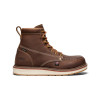 Keen Men's Liberty 6" Waterproof Chestnut/Gum Boot (Carbon Toe)