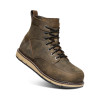 Keen Men's San Jose 6" Waterproof Cascade Brown/Black Boot (Aluminum Toe)