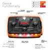 Guardian Angel Elite Series Multi-Functional Wearable Safety Lights Orange/Orange