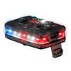Guardian Angel Elite Series Wearable Safety Lights Red/Blue