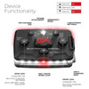 Guardian Angel Elite Series Wearable Safety Lights White/Red