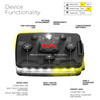 Guardian Angel Elite Series Wearable Safety Lights White & Yellow / White & Yellow