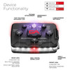 Guardian Angel Elite Series Infrared Hybrid Wearable Safety Lights White/Red