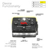 Guardian Angel Micro Series Wearable Safety Lights White/Yellow