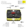Guardian Angel Micro Series  Wearable Safety Lights Yellow/Yellow