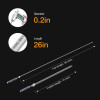 Teslong NTG200H Focus and Fold Rifle Borescope with 5-inch IPS Screen