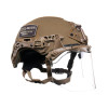Team Wendy EXFIL® Clear Lens/Coyote Brown Face Shield V2