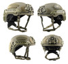 The RIFLETECH™ helmet from Team Wendy delivers elite-level ballistic protection and all-day comfort in a lightweight, mission-ready design. Its RIFLETECH™ Air Fit liner system—developed through extensive research into traumatic brain injury prevention—offers industry-leading impact protection and breathability. Combined with Team Wendy Ceradyne’s patented Seamless Shell Technology, impressive resistance to penetration at muzzle velocity, and a V50 rating of up to 4430+ ft/s, RIFLETECH™ provides rifle-rated performance with no structural weak points, maximizing survivability in high-threat environments.  Team Wendy's rifle-rated helmet features ballistic performance that meets the NIJ III according to NIJ STD 0106.01/108.01 with the added ability of stopping higher velocity threats.