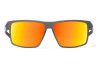Gatorz Rig OPz Rose with Sunburst Mirror/Graphite with Silver Logo Frame Sunglasses