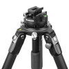 Endeavor RL APR and CPR (aluminum and carbon, respectively) shooting tripods give you the flexibility to connect with either an Arca-compatible plate or a standard Picatinny rail. Simply lock into the clamp, flip the lever, and you're ready to take aim. The removable 75mm leveling half-ball with a convenient handle lets you control the mechanism to rotate 360 degrees and tilt+/- 15° - helping you find and follow your target quickly. Vanguard crafts these tripods using advanced CNC engineering for precision, performance, and reliability.