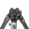 Endeavor L APR and CPR (aluminum and carbon, respectively) shooting tripods give you the flexibility to connect with either a standard Arca plate or Picatinny rail. Simply flip the lever, lock in, and take aim. The 65mm leveling half-ball lets you rotate 360 degrees and tilt +/- 15° - helping you find and follow your target quickly. Vanguard crafts these tripods using advanced CNC engineering for precision, performance. and reliability.