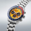 Seiko SSC947 Prospex Speedtimer Orange Dial Watch Solar 41.4mm