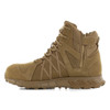 Reebok RB3451 Men's 6" Trailgrip Composite toe Side Zip Coyote Boot