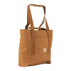 Carhartt Vertical 18L Firm Duck Hand and Shoulder Straps Brown Tote Bag