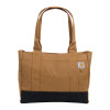 Carhartt Horizontal Zip Brown Tote Bag