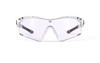 Rudy Tralyx Plus Laser Purple Lens/White Gloss Frame Eyewear