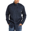 Wolverine Men's FR Twill Navy Long Sleeve Shirt