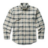 Wolverine Men's FR Plaid Silver Line Medium Long Sleeve Twill Shirt