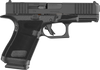 The 6th Generation of Glock pistols delivers enhanced ergonomics for increased usability and comfort with a unique optic ready system. The Gen6 pistols features an optic ready system; ergonomic frame with palm swell; extended thumb rest; enlarged beavertail; slide serrations are angled deeper into the slide to make the surface engagement more tactile for slide manipulations; grip texture combines 2 textures into one to create the perfect blend of performance and comfort on an extended surface area; flat faced trigger design comes standard and maintains the Safe Action System for uncompromising safety and reliability. The undercut trigger guard and the reduced distance from the frame to the trigger allows for a higher grip and easier reach for a variety of users. Includes three optic plates that allow various optics to be screwed directly into the slide.