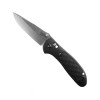 Benchmade 556-S30V Mini Griptilian 2.91" Black Grivory Drop-point Knife