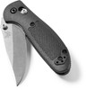 Benchmade 556-S30V Mini Griptilian 2.91" Black Grivory Drop-point Knife