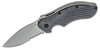 Kershaw 1605ST Clash Folding Knife 3" Plain / Serrated Edge, Open Box