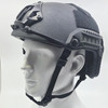 LongFri Level IIIA Ballistic FAST Combat Kevlar Demo Helmet Black X-Large