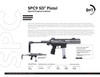 B&T Limited Sniper Grey SPC9 SD2 Pistol with Modular 2-Piece Titanium Suppressor and Tele-Brace