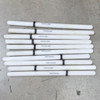 Monadnock Straight 24" White Foam Training Baton, Police Trade