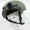 Ceradyne FAST High Cut Ballistic Helmet, NIJ Level IIIA, OD Green, w/ ARC Rails