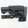 CAA Command Arms SRS Long Sniper Stock With Monopod Leg, AR-15 A2 SR25 AR10 Fixed Tube, w/ Cheek Rest