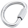Maillon Rapide 10mm Stainless Steel Half-Round Quick Link Carabiner Climbing Rescue Connector, Open Box
