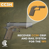 Recover Tactical CC3H 1911 Grip & Rail System, New/Old Stock
