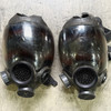 Lot of 5 pcs, MSA Millennium CBRN Gas Masks, Medium, Police Trade